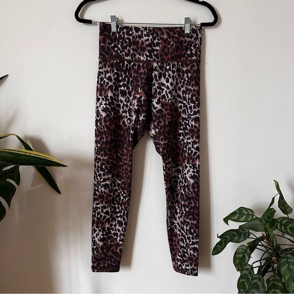 Veronica Beard Vilena Leopard Print Leggings Size S - Picture 2 of 5